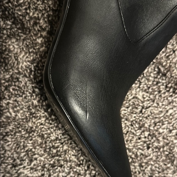 Elegant Black Knee-High Women's Boots Nine West 8.5 - Picture 3 of 6